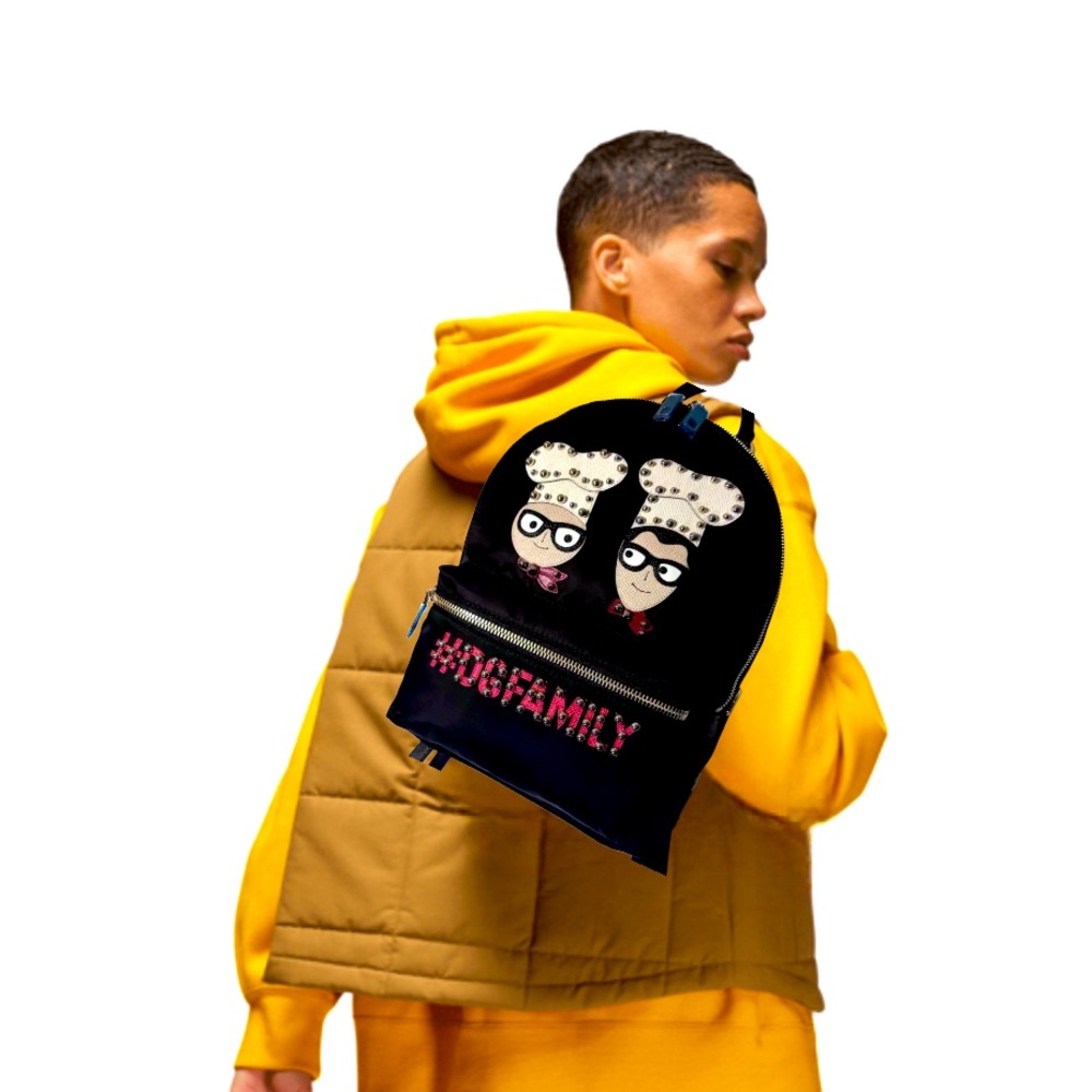 NWT $1700 Dolce & Gabbana Vulcano Women’s  Backpack 100% Authentic - Picture 9 of 17